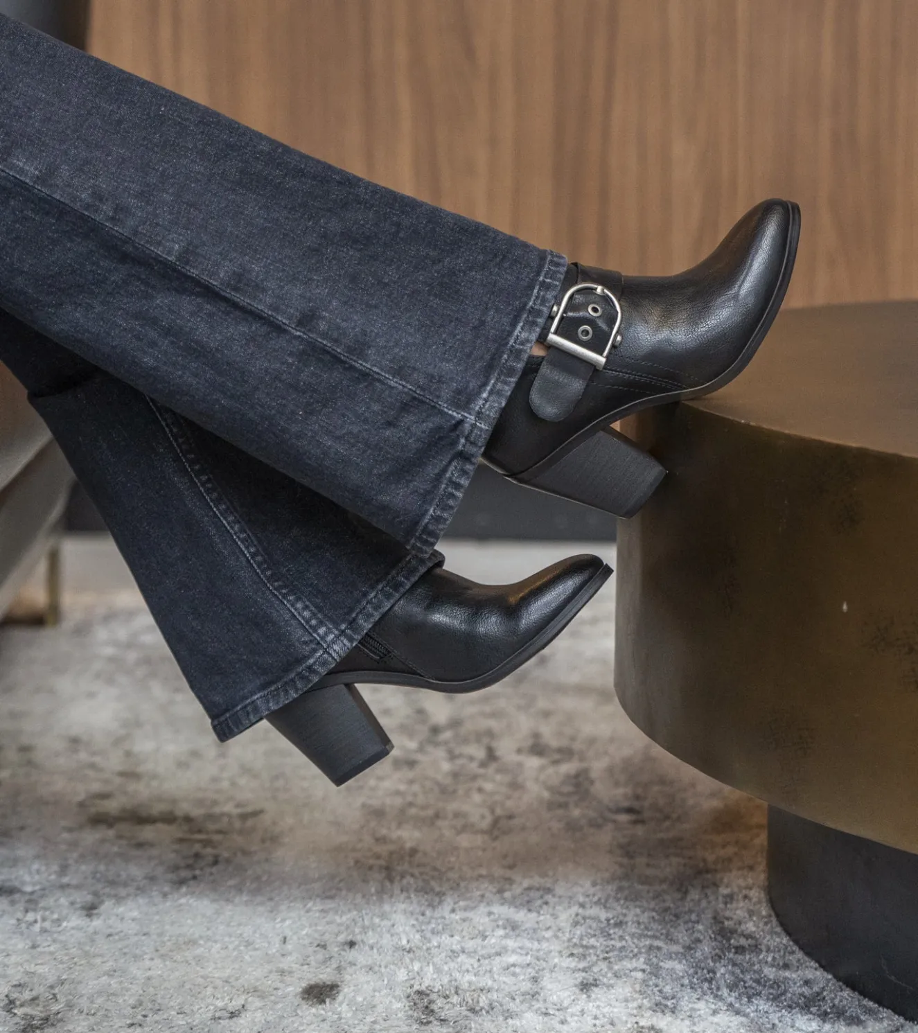 Baretraps Karina Block Heel Ankle Bootie