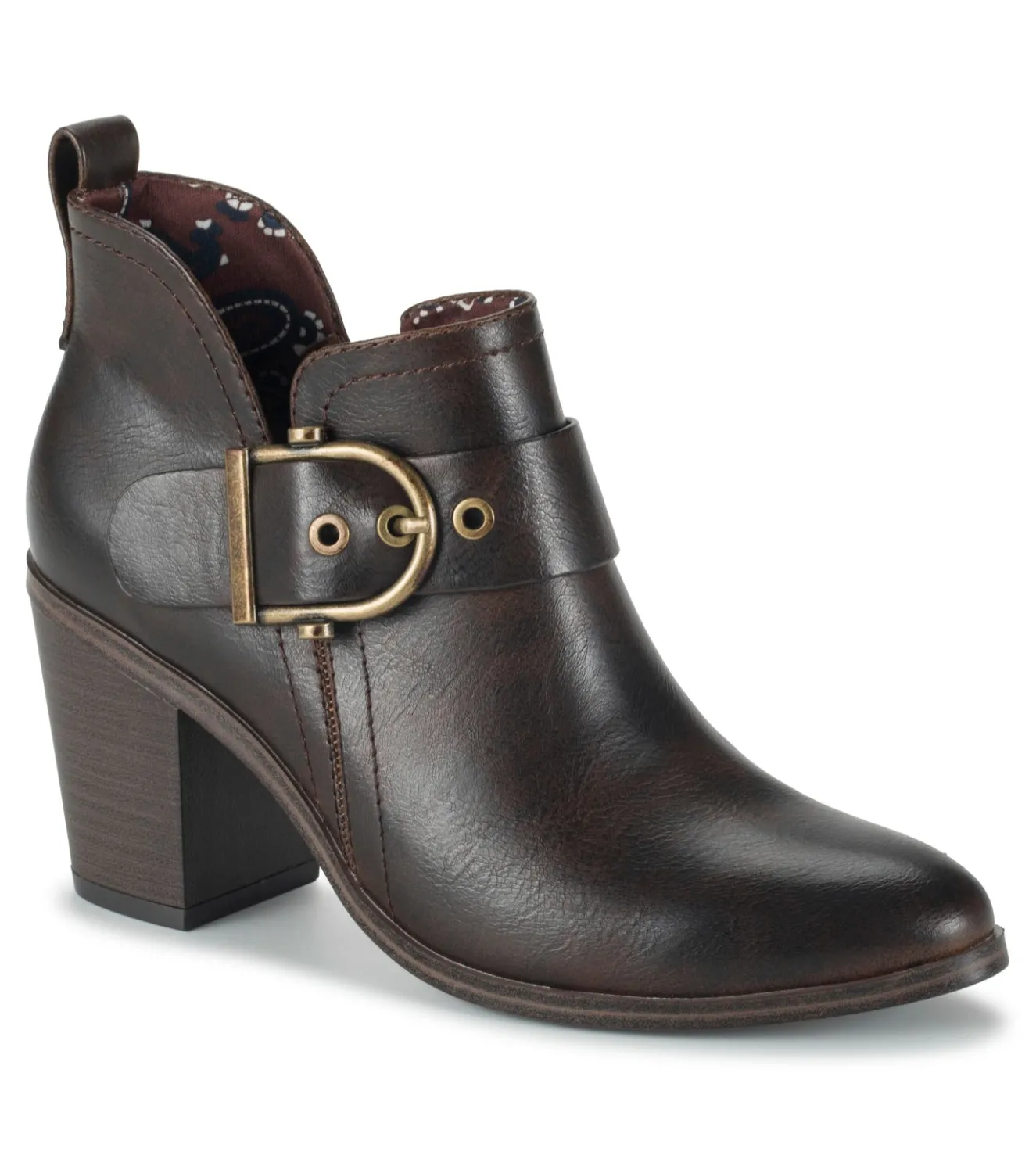 Baretraps Karina Block Heel Ankle Bootie