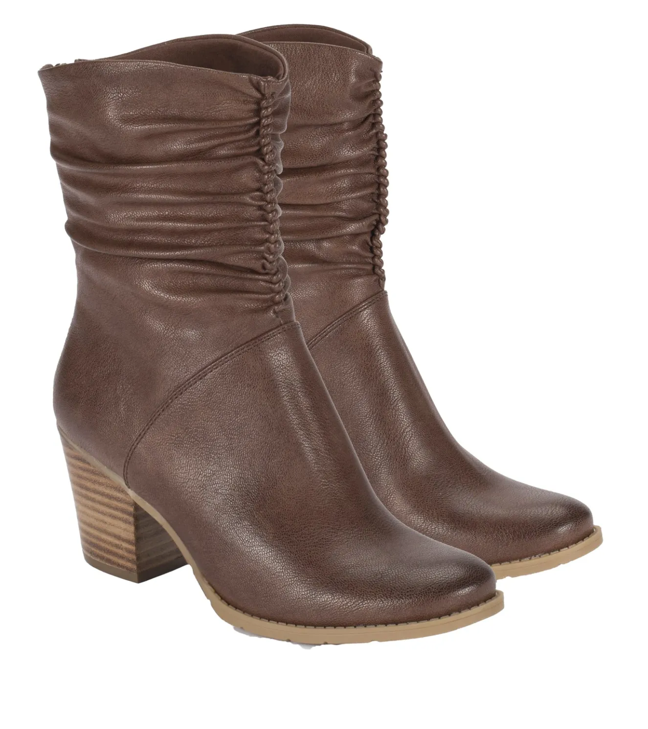 Baretraps Leslie Block Heel Slouch Boot
