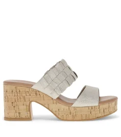 Baretraps Mavis Block Heel Slide Sandal