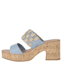 Baretraps Mavis Block Heel Slide Sandal