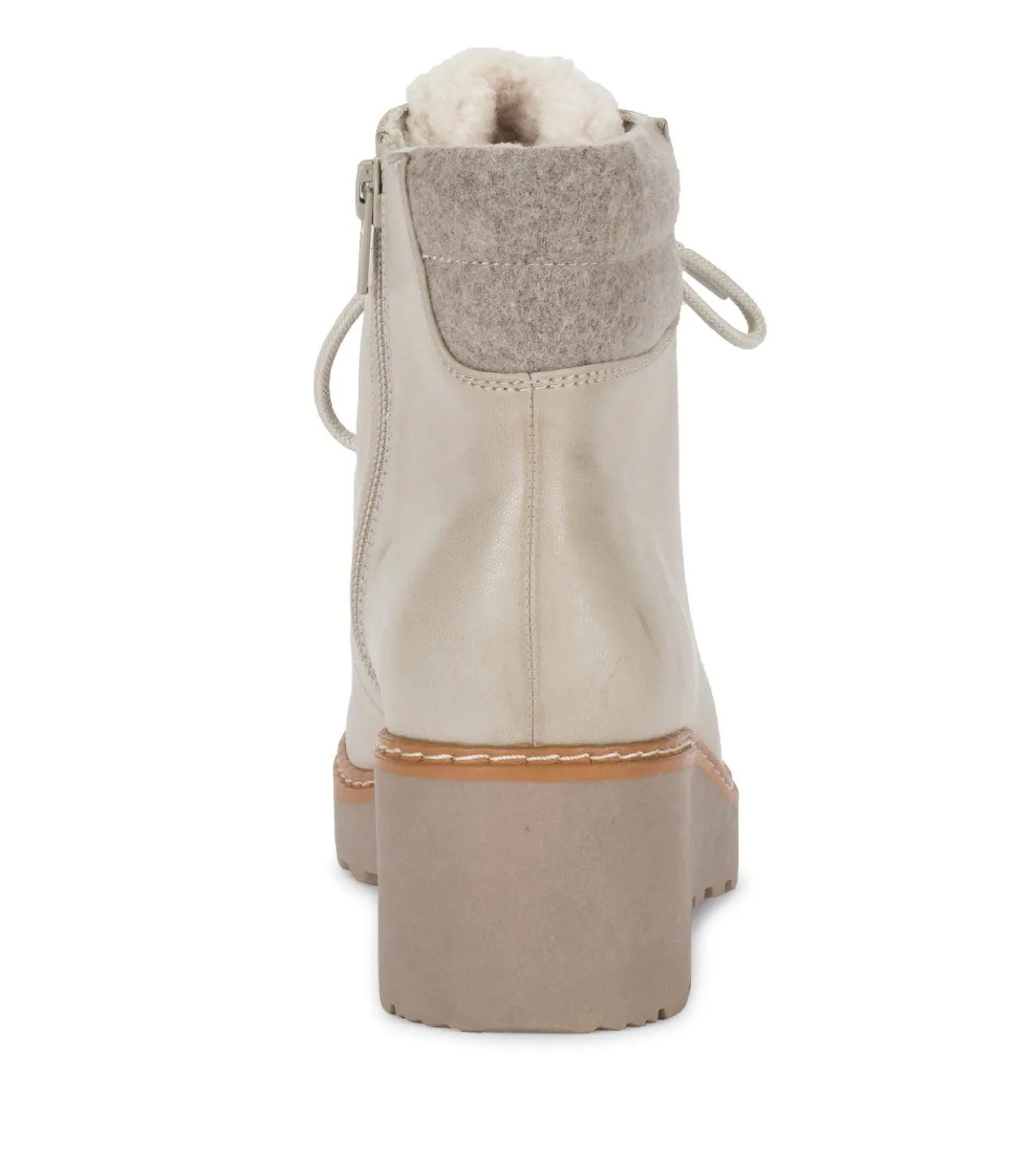 Baretraps Nasha Lace Up Wedge Bootie