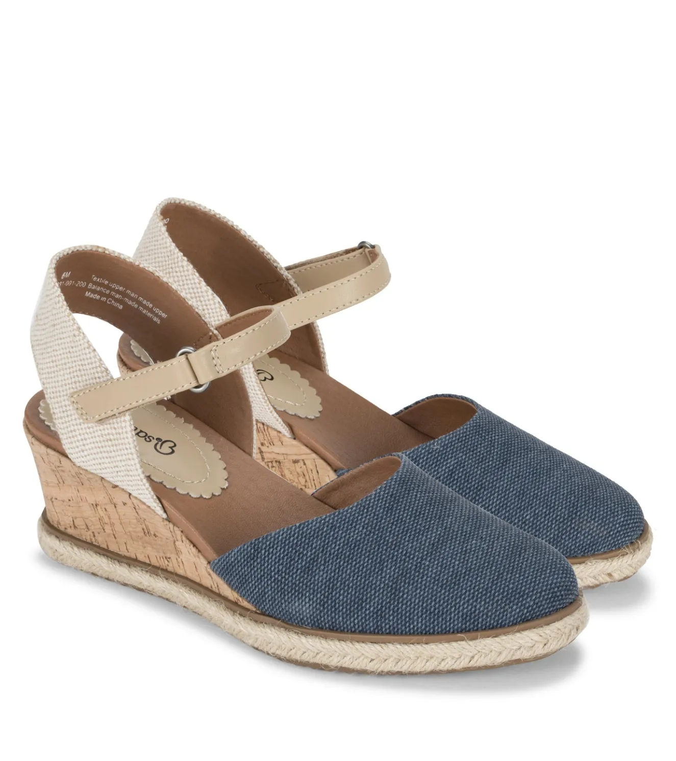 Baretraps Ocean Closed Toe Wedge Sandal