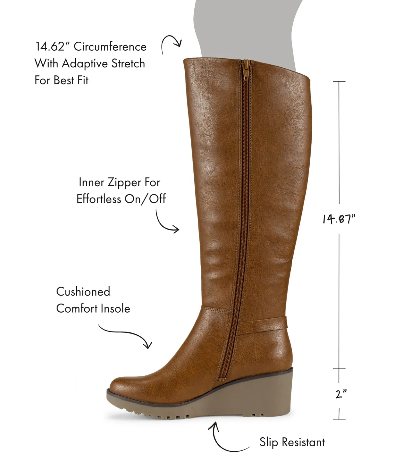 Baretraps Winifred Tall Wedge Boot
